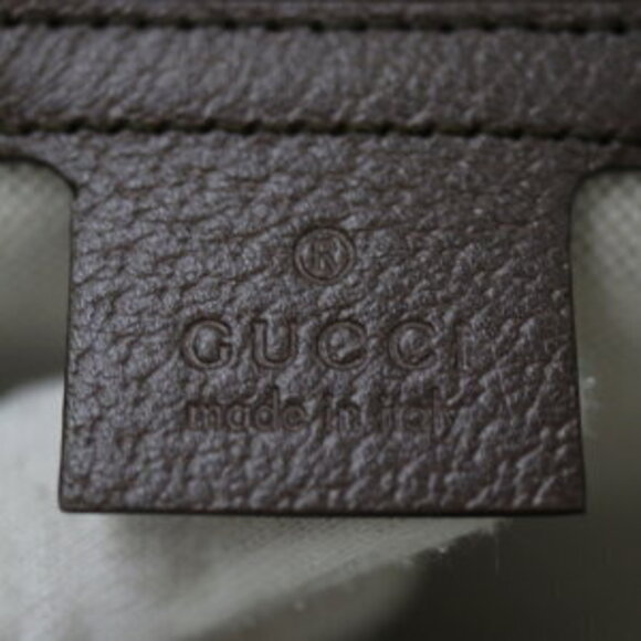 Gucci GG Marmont skateboard backpack beige brown Supreme leather Web - Picture 7 of 9